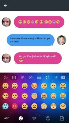 Emojione for iKeyboard android App screenshot 2